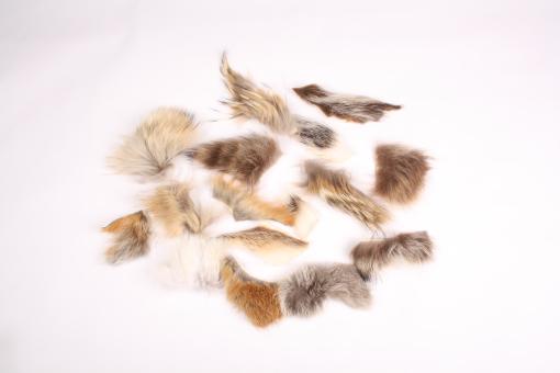 Cuttings / Mixed Hair - Fox/Badger/Enok/Racoon 
